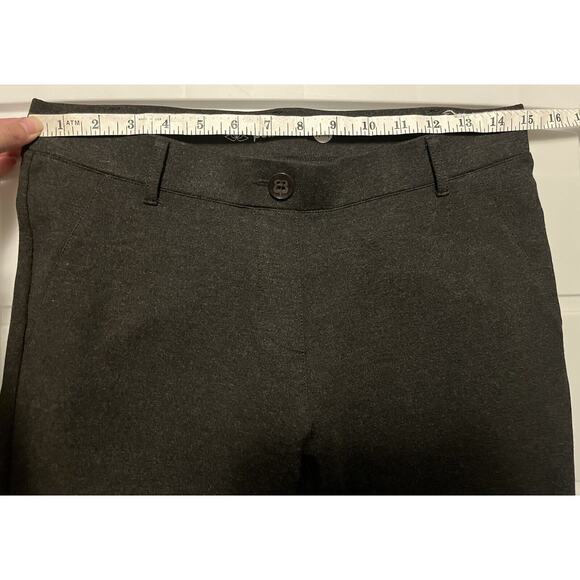 Betabrand Charcoal Skinny Leg Yoga Dress Pants Womens Sz Medium Petite W1166-CH - Picture 6 of 8